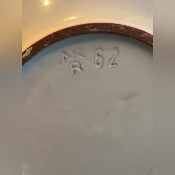 VTG NK R Morava Wall Plate. Handpainted In Slovenia. # 62 - Picture 4 of 4